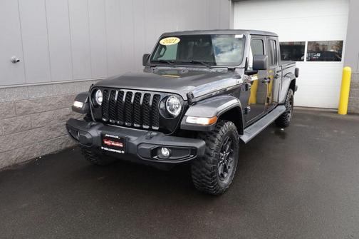Granite Crystal Metallic Clearcoat 2021 Jeep Gladiator Willys 4x4