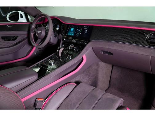 Snow Quartz Pearlescent 2025 Bentley Continental GT Speed First Edition V8 Hybrid