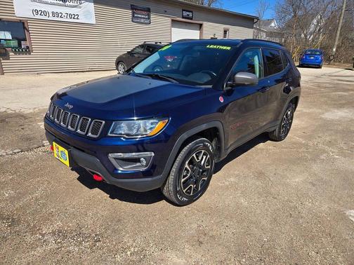 Jazz Blue Pearlcoat 2020 Jeep Compass Trailhawk