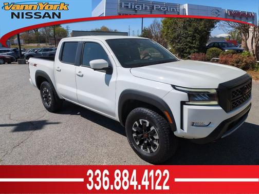 Glacier White 2024 Nissan Frontier PRO-4X