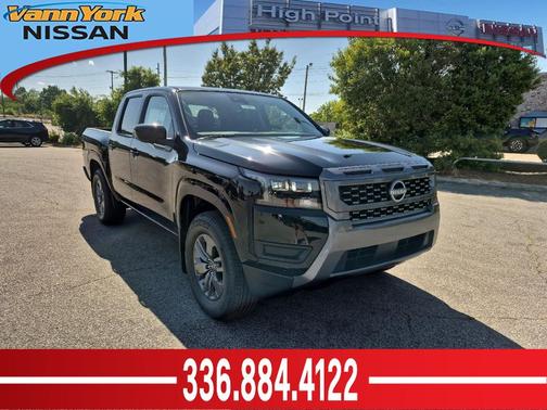 Super Black 2026 Nissan Frontier SV
