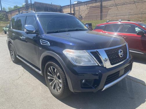 Brilliant Silver 2017 Nissan Armada SL