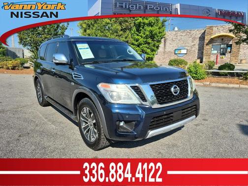 Brilliant Silver 2017 Nissan Armada SL