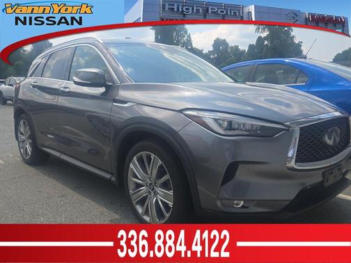Graphite Shadow 2022 INFINITI QX50 SENSORY