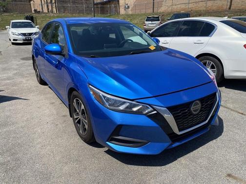 Electric Blue Metallic 2020 Nissan Sentra SV