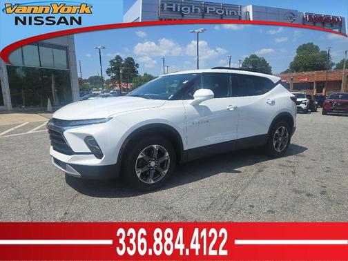 Summit White 2024 Chevrolet Blazer 2LT