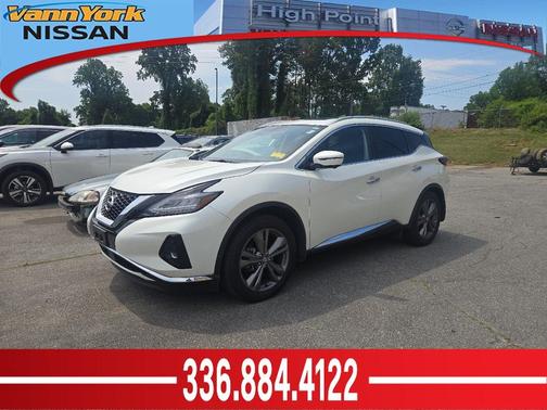 Pearl White Tricoat 2021 Nissan Murano Platinum Intelligent AWD