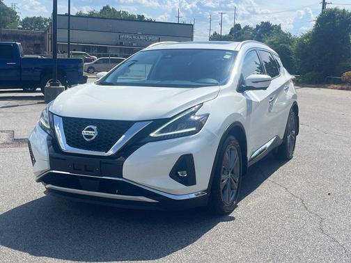 Pearl White Tricoat 2021 Nissan Murano Platinum Intelligent AWD