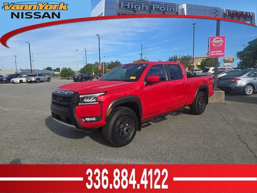 Red Alert 2026 Nissan Frontier PRO-4X