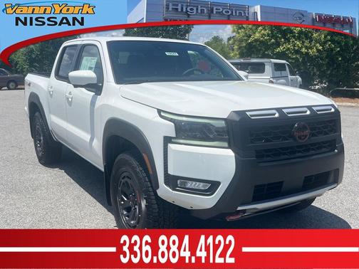 Glacier Wht 2026 Nissan Frontier PRO-4X