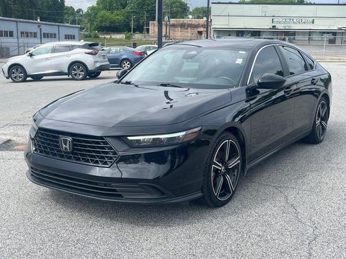 Crystal Black Pearl 2024 Honda Accord Hybrid Sport