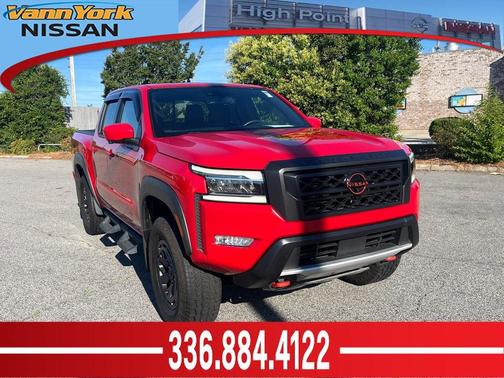 Red Alert 2024 Nissan Frontier PRO-4X