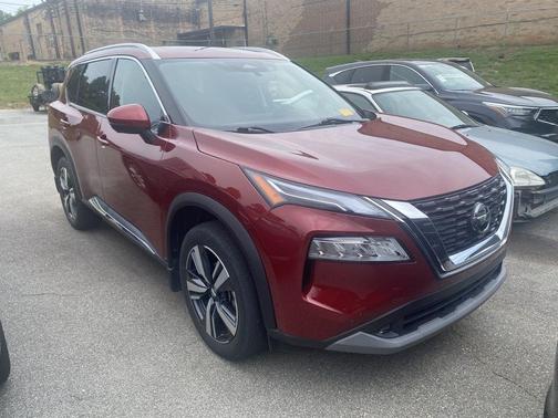Scarlet Ember Tintcoat 2021 Nissan Rogue SL