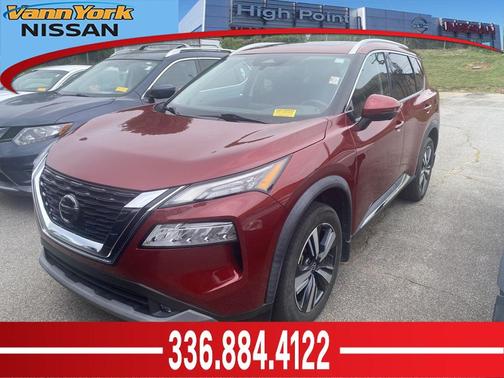 Scarlet Ember Tintcoat 2021 Nissan Rogue SL