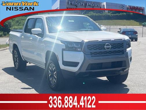 Glacier White 2026 Nissan Frontier SV