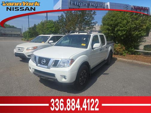 Glacier White 2020 Nissan Frontier PRO-4X