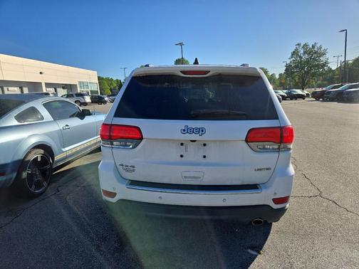 Bright White Clearcoat 2017 Jeep Grand Cherokee Limited