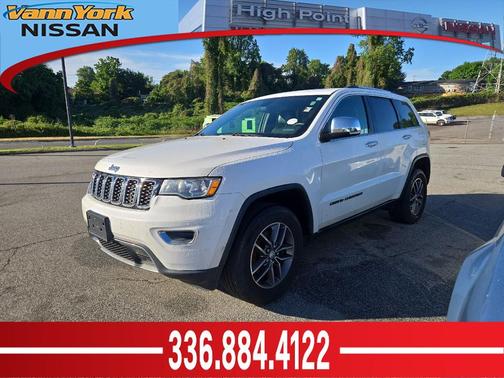 Bright White Clearcoat 2017 Jeep Grand Cherokee Limited