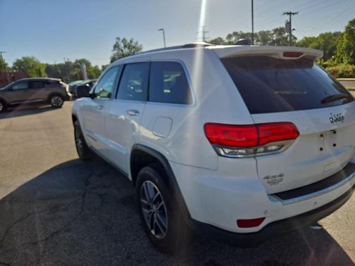 Bright White Clearcoat 2017 Jeep Grand Cherokee Limited