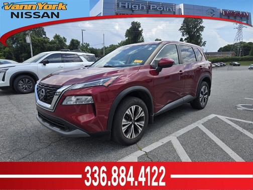 Scarlet Ember Tintcoat 2023 Nissan Rogue SV