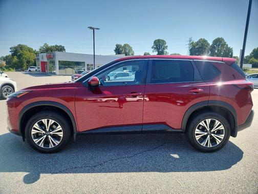 Scarlet Ember Tintcoat 2023 Nissan Rogue SV