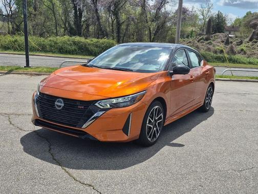 MONARCH ORANGE METALLIC 2025 Nissan Sentra SR