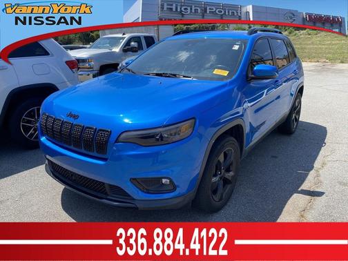 Hydro Blue Pearlcoat 2021 Jeep Cherokee Altitude