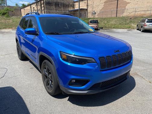 Hydro Blue Pearlcoat 2021 Jeep Cherokee Altitude