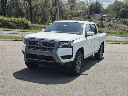 GLACIER WHT 2026 Nissan Frontier SV