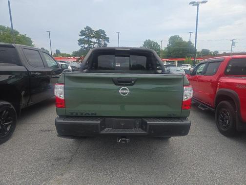 Tactical Green Metallic 2024 Nissan Titan SV