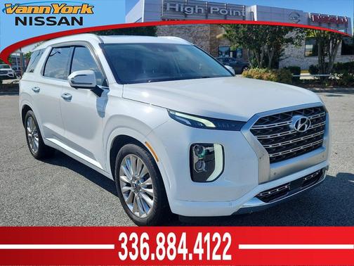 Hyper White 2020 Hyundai PALISADE Limited