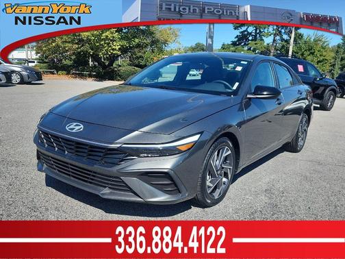 Amazon Gray 2025 Hyundai ELANTRA Sport