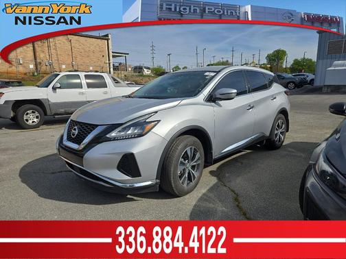 Brilliant Silver Metallic 2020 Nissan Murano S FWD