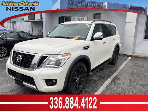 Super Black 2018 Nissan Armada Platinum