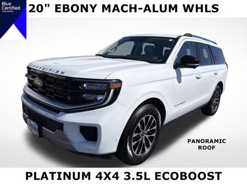 Oxford White 2025 Ford Expedition Platinum
