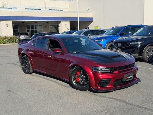 Octane Red Pearlcoat 2021 Dodge Charger SRT Hellcat