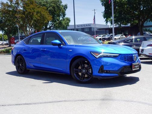 Double Apex Blue Pearl 2026 Acura Integra FWD A-Spec with Technology
