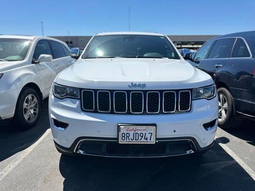 Bright White Clearcoat 2020 Jeep Grand Cherokee Limited