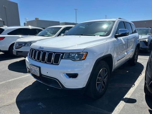 Bright White Clearcoat 2020 Jeep Grand Cherokee Limited