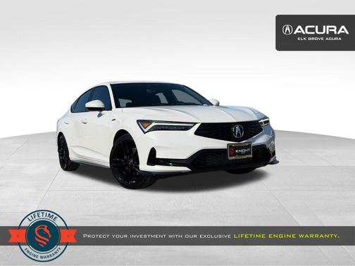 Platinum White 2026 Acura Integra FWD A-Spec