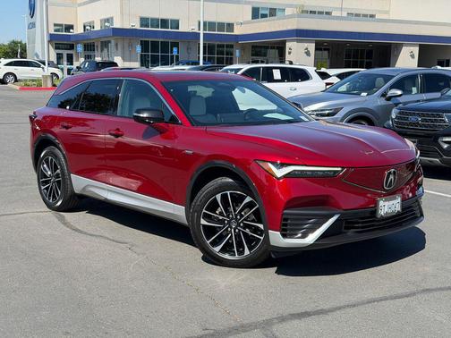 Scarlet Red Metallic 2024 Acura ZDX A-SPEC
