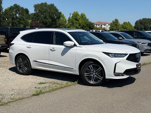 Platinum White 2026 Acura MDX Advance Package