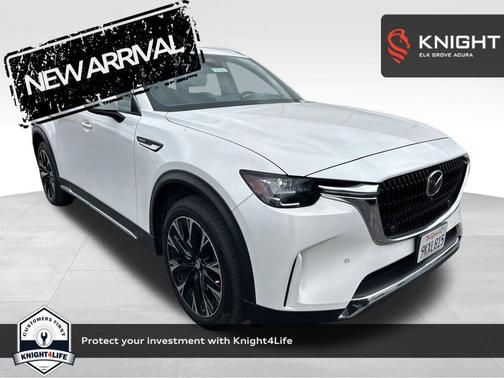 Rhodium White Premium 2024 Mazda CX-90 PHEV Premium Plus