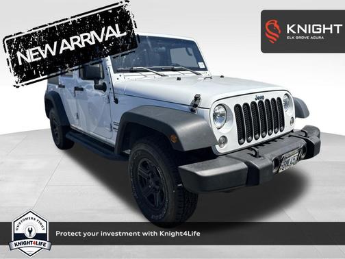 Bright White Clearcoat 2016 Jeep Wrangler Unlimited Sport