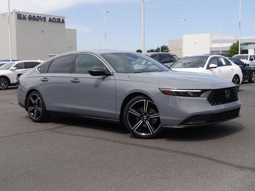 Urban Gray Pearl 2023 Honda Accord Hybrid Sport