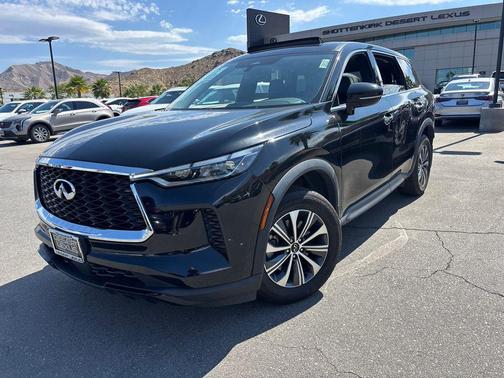 Mineral Black 2023 INFINITI QX60 Pure
