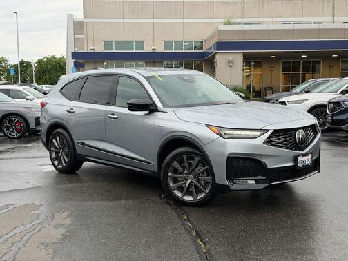 Lunar Silver Metallic 2025 Acura MDX A-SPEC