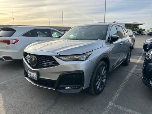 Lunar Silver Metallic 2025 Acura MDX A-SPEC