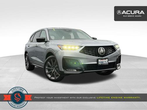 Lunar Silver Metallic 2025 Acura MDX A-SPEC