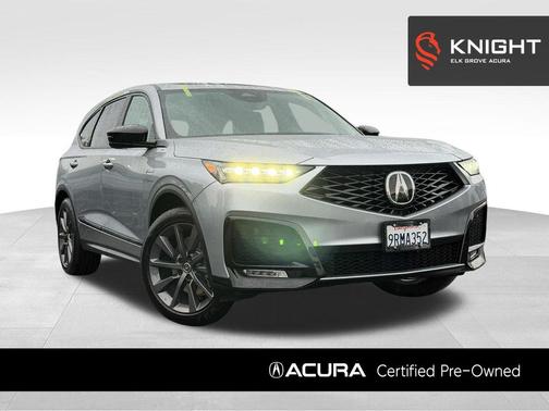 Lunar Silver Metallic 2025 Acura MDX A-SPEC